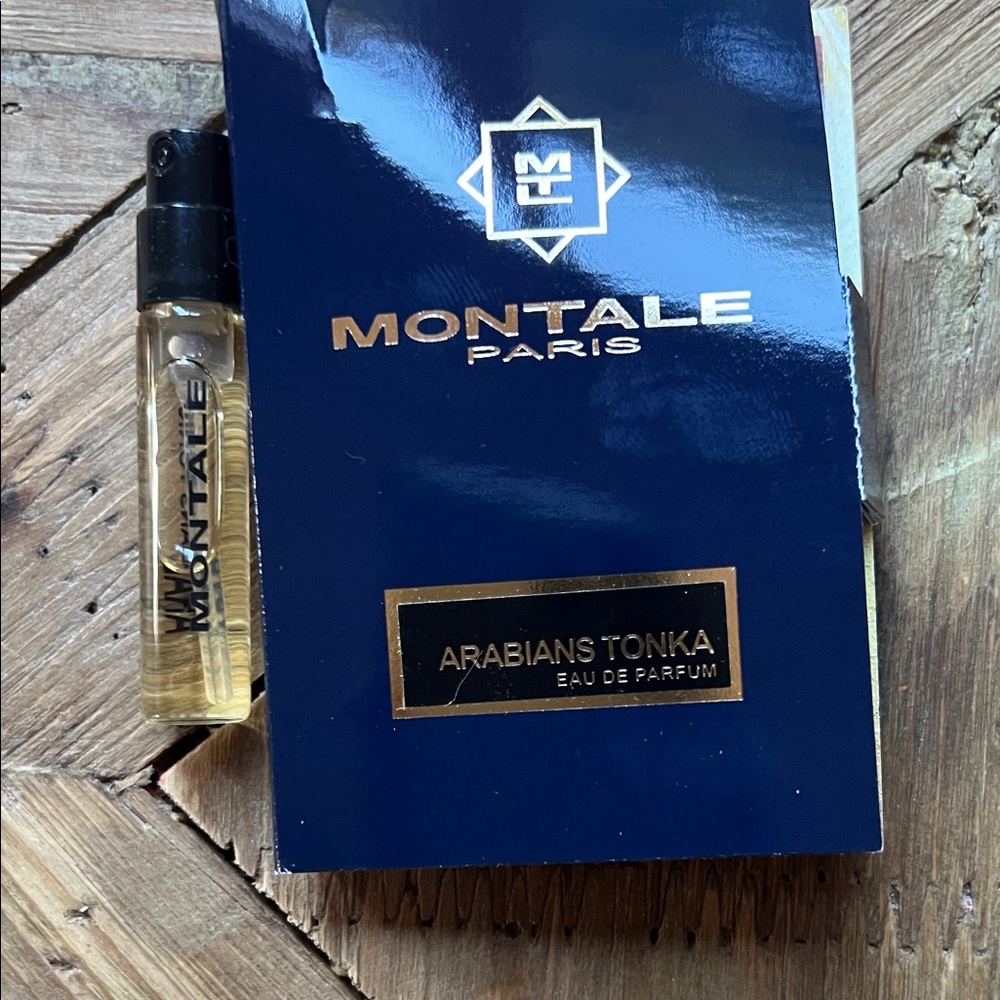 Set of 2 Arabians Tonka by Montale samples.
